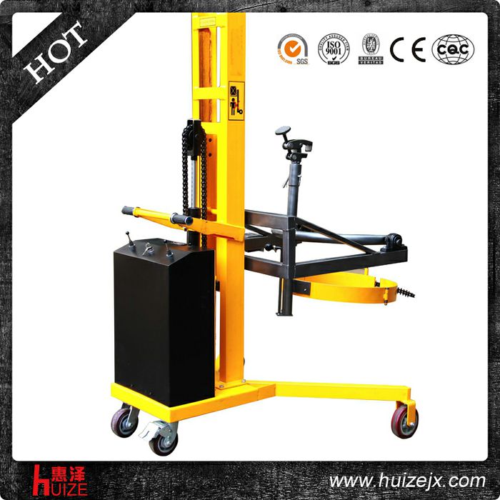 半電動油桶車（直角腿，夾鐵桶翻轉(zhuǎn)）2